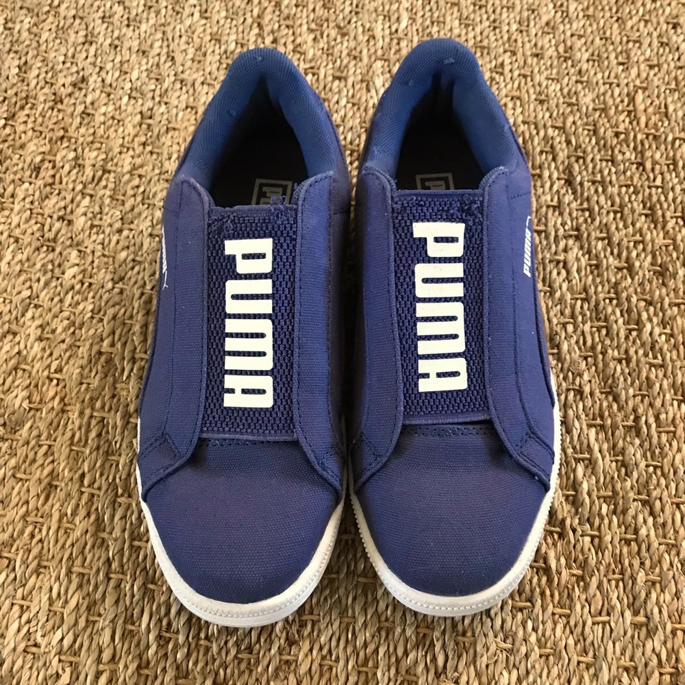Puma slip on sneakers